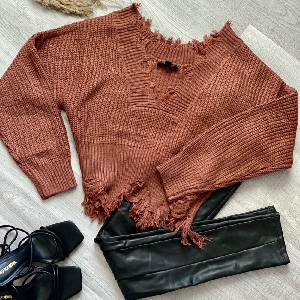 Off the shoulder sweater